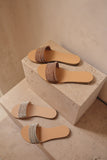 Eleni Vegetable Tanned Leather Sandal