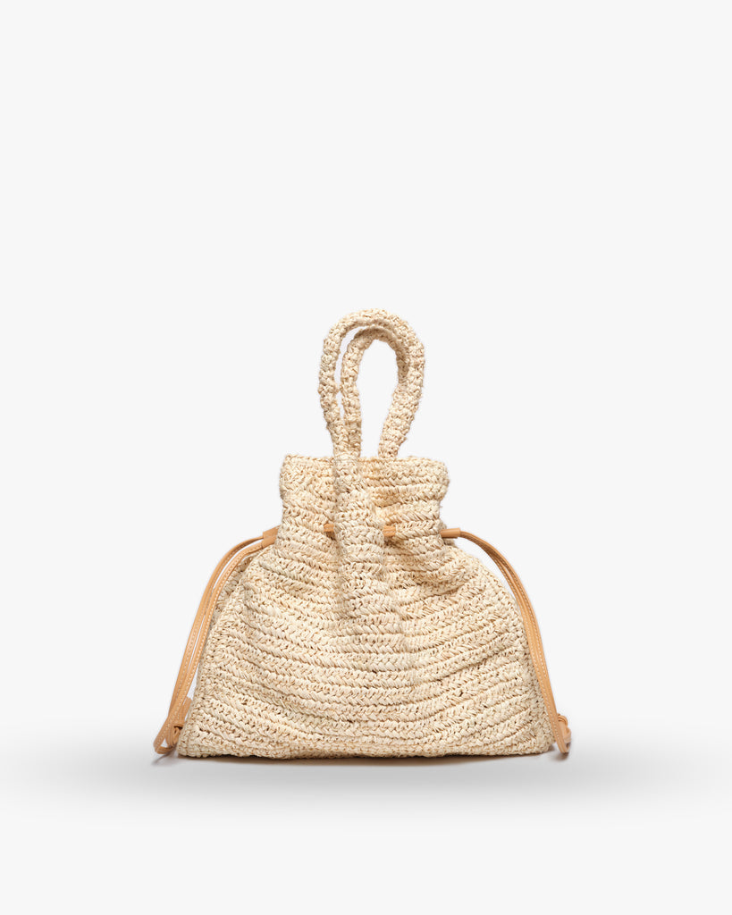 Cassia Straw Clutch Bag – Kayu