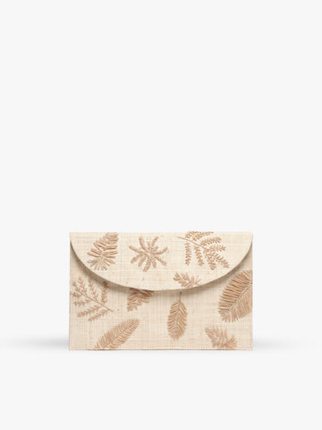 Beverly Knitted Straw Clutch Bag – Kayu
